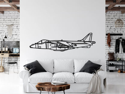 Harrier GR7 Metal Aircraft Wall Art