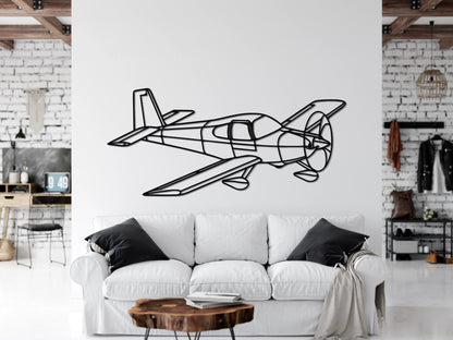 Rv 10 Airplane Metal Wall Art