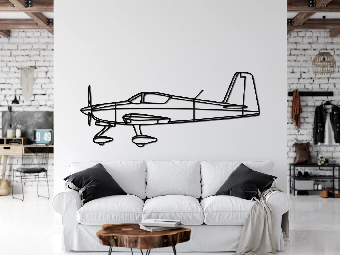 Rv 7 Aircraft Metal Wall Art