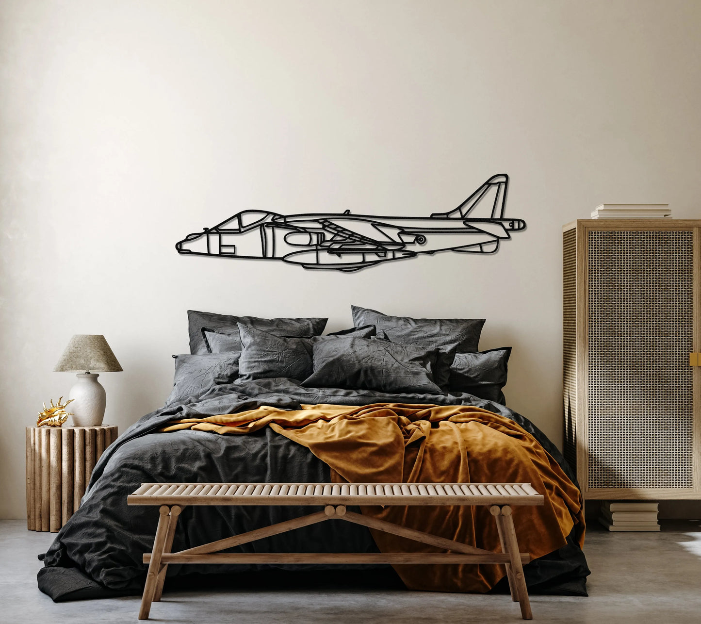 Harrier GR7 Metal Aircraft Wall Art