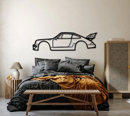 1990 911 RWB Metal Car Wall Art