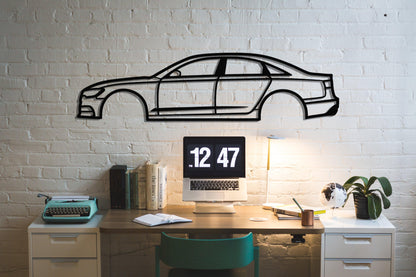 2012 Audi A6 Metal Car Wall Art - Artifay Decor