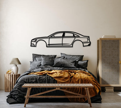 2012 Audi A6 Metal Car Wall Art - Artifay Decor