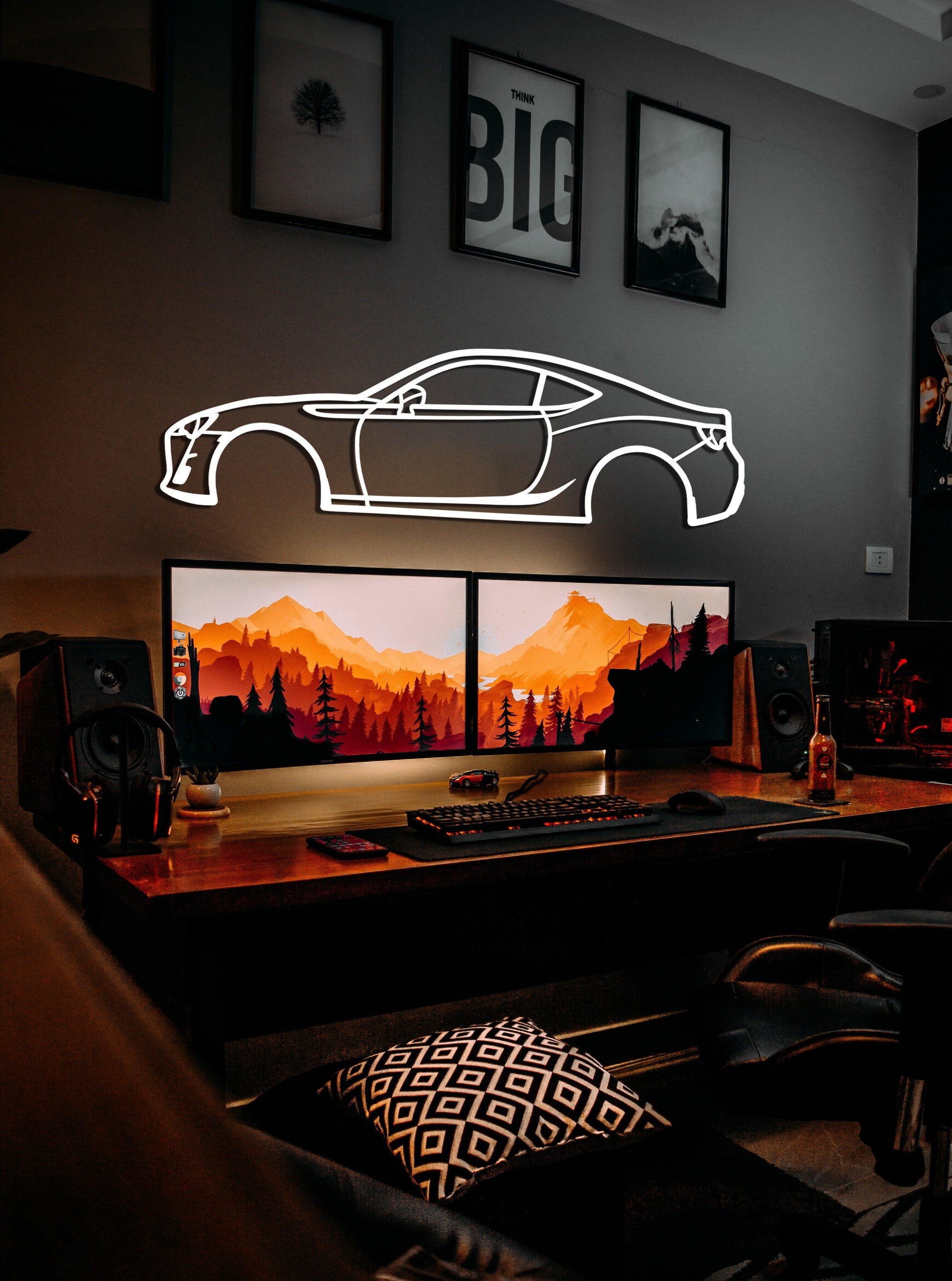 2013 Scion FRS Metal Car Wall Art - Artifay Decor