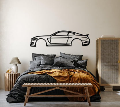 2015 Mustang Gt S550 Metal Car Wall Art - Artifay Decor