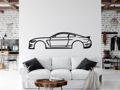 2015 Mustang Gt S550 Metal Car Wall Art - Artifay Decor