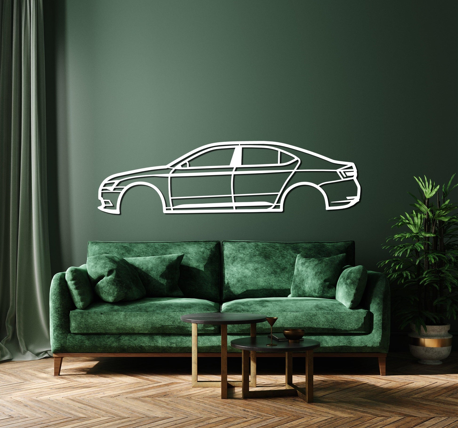 2016 Skoda Superb Metal Car Wall Art - Artifay Decor