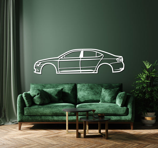 2016 Skoda Superb Metal Car Wall Art - Artifay Decor