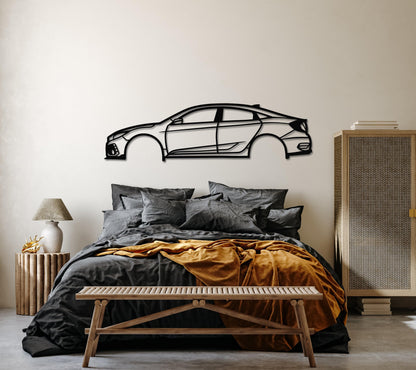 2017 Honda Civic Metal Car Wall Art - Artifay Decor