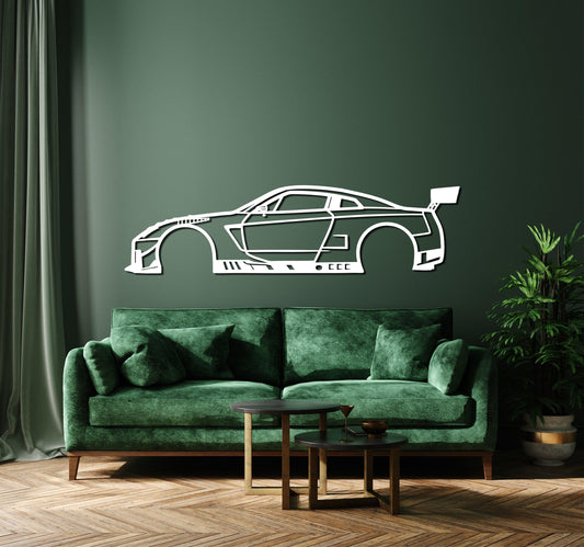 2018 GTR Nismo GT3 Metal Car Wall Art - Artifay Decor