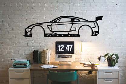 2018 GTR Nismo GT3 Metal Car Wall Art - Artifay Decor