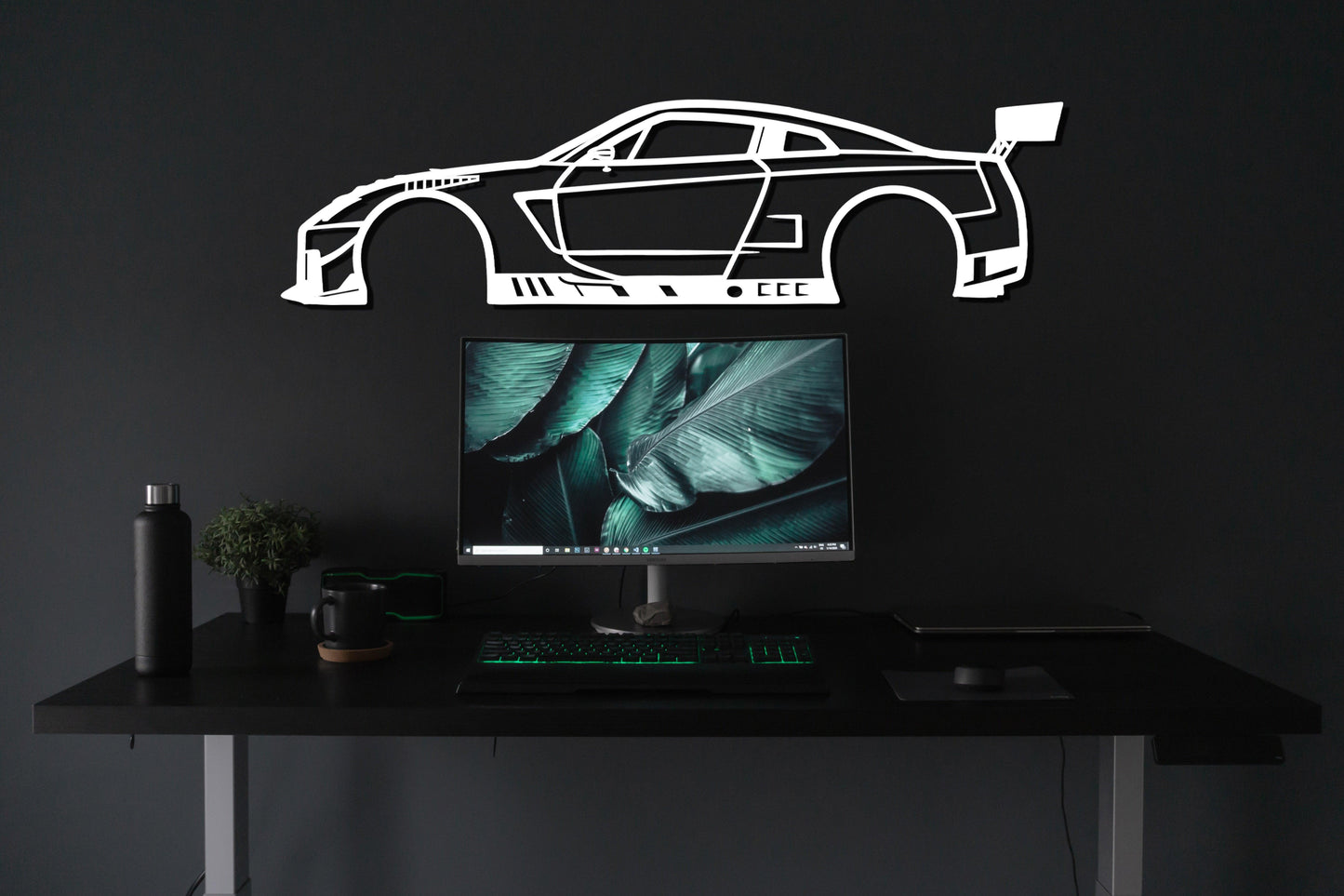 2018 GTR Nismo GT3 Metal Car Wall Art - Artifay Decor