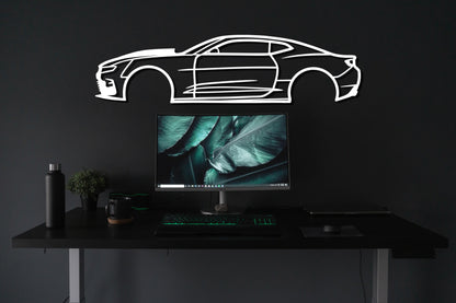 2020 Camaro Copo Metal Car Wall Art - Artifay Decor