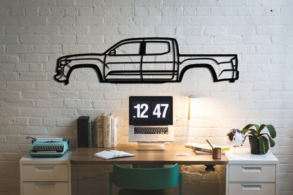 2020 Toyota Tacoma Metal Car Wall Art - Artifay Decor