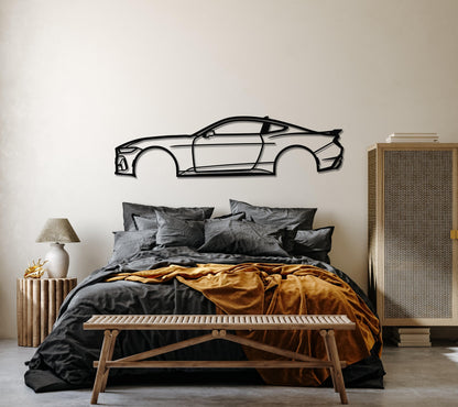 2024 Mustang GT S650 Metal Car Wall Art - Artifay Decor