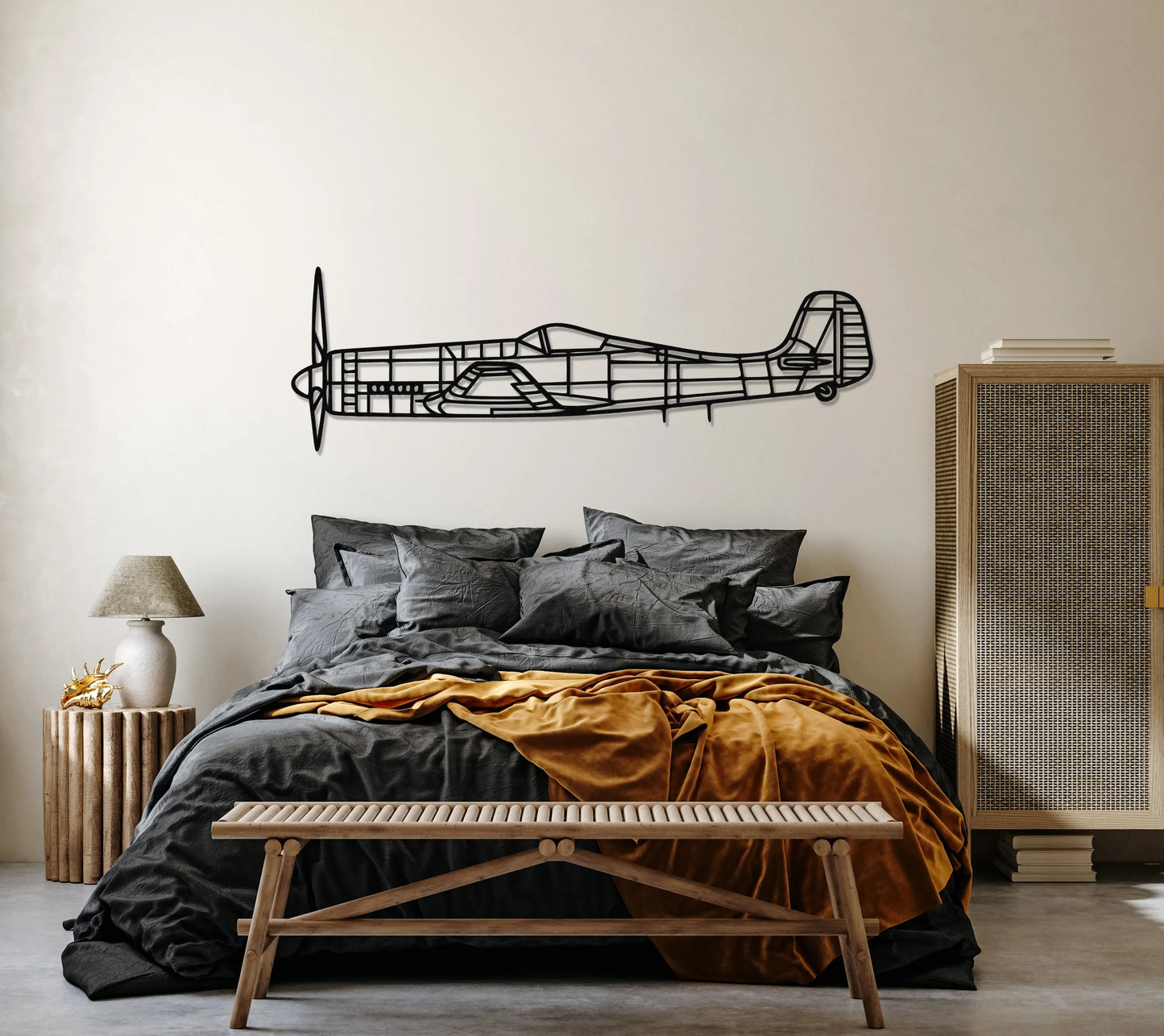 Ta 152 H-1 Metal Aircraft Wall Art