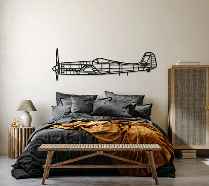 Ta 152 H-1 Metal Aircraft Wall Art