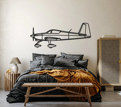 Rv 7 Aircraft Metal Wall Art