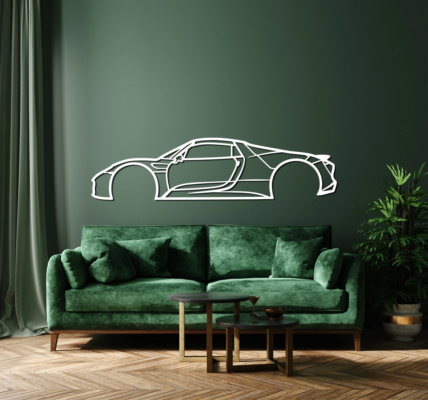 2014 918 Spyder Metal Car Wall Art