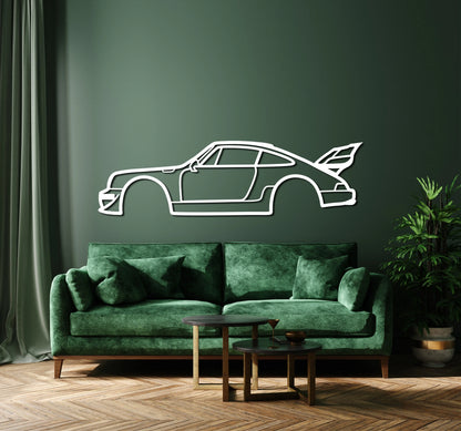 1990 911 RWB Metal Car Wall Art