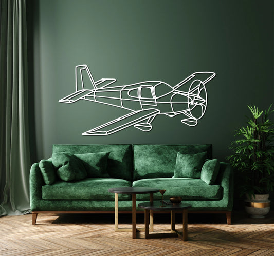 Rv 10 Airplane Metal Wall Art