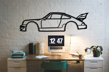 1990 911 RWB Metal Car Wall Art