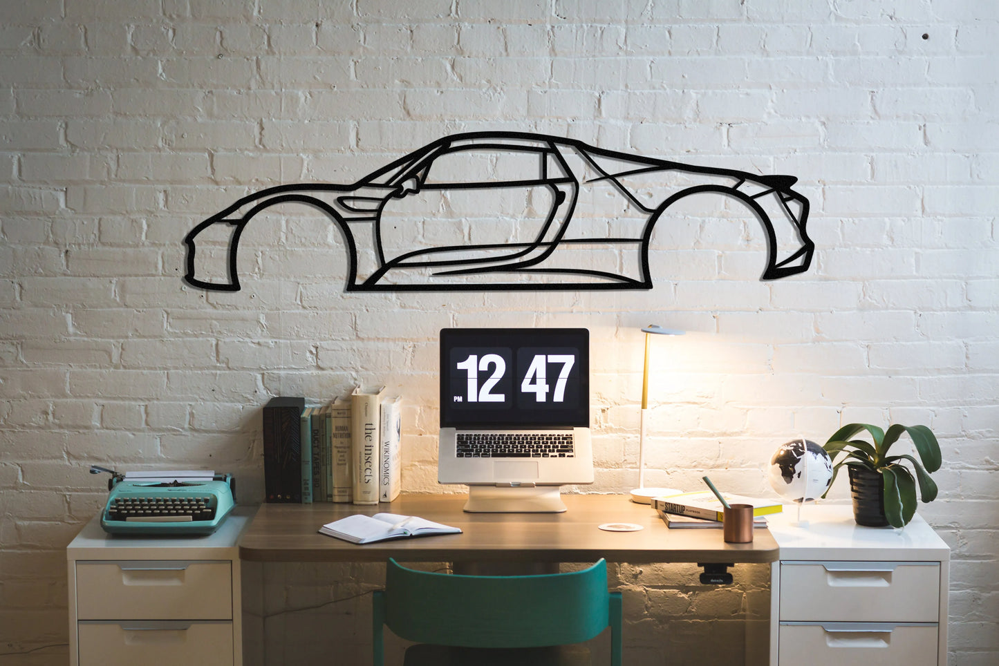 2014 918 Spyder Metal Car Wall Art