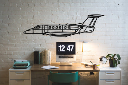 Phenom 300 Metal Aircraft Wall Art