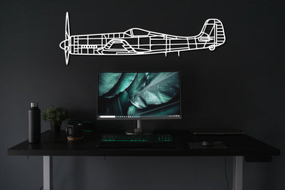 Ta 152 H-1 Metal Aircraft Wall Art