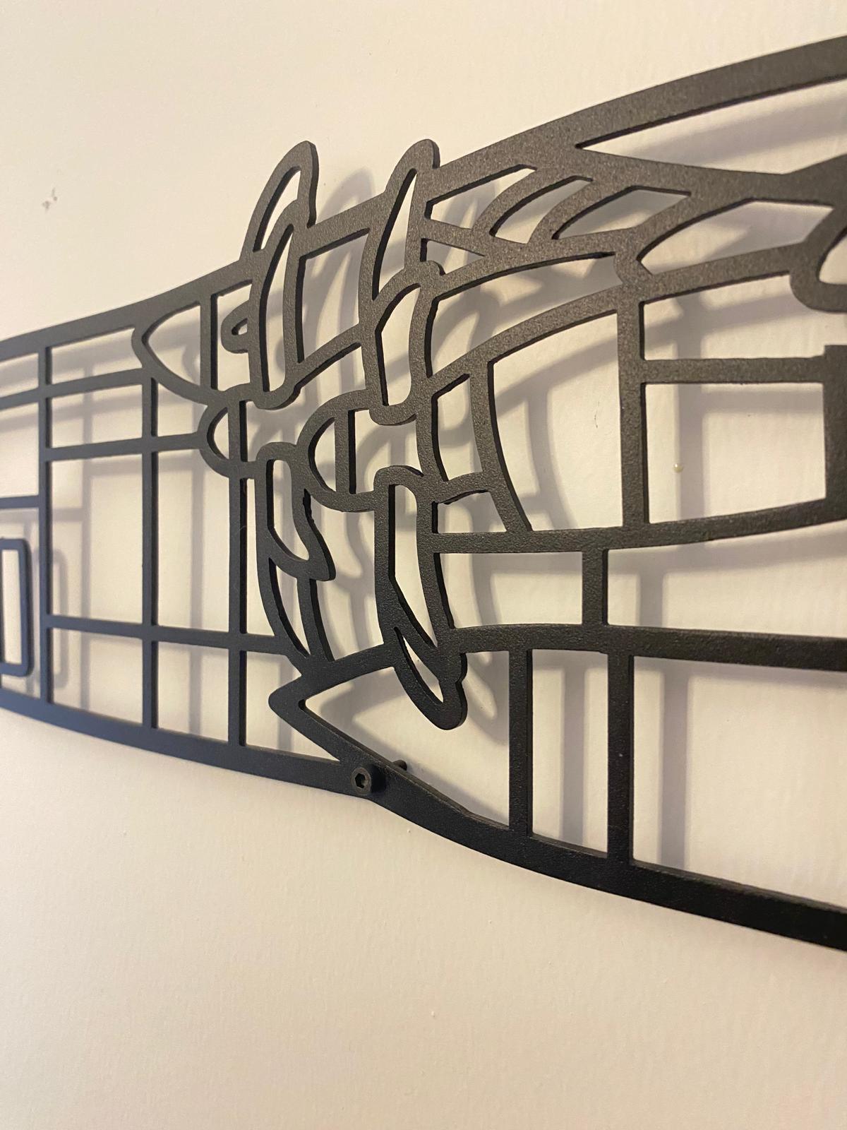 A350 Airbus Metal Silhouette Wall Art - Artifay Decor