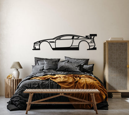 Aston Martin DBR9 Metal Car Wall Art - Artifay Decor