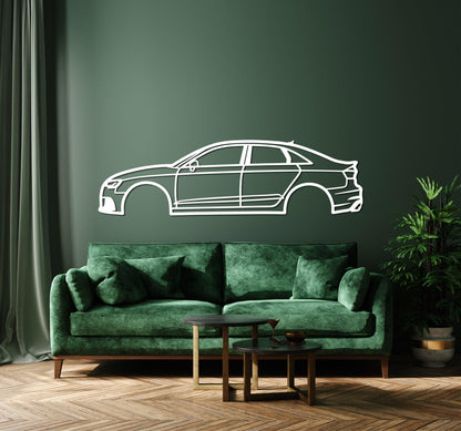 Audi RS3 Metal Car Wall Art - Artifay Decor