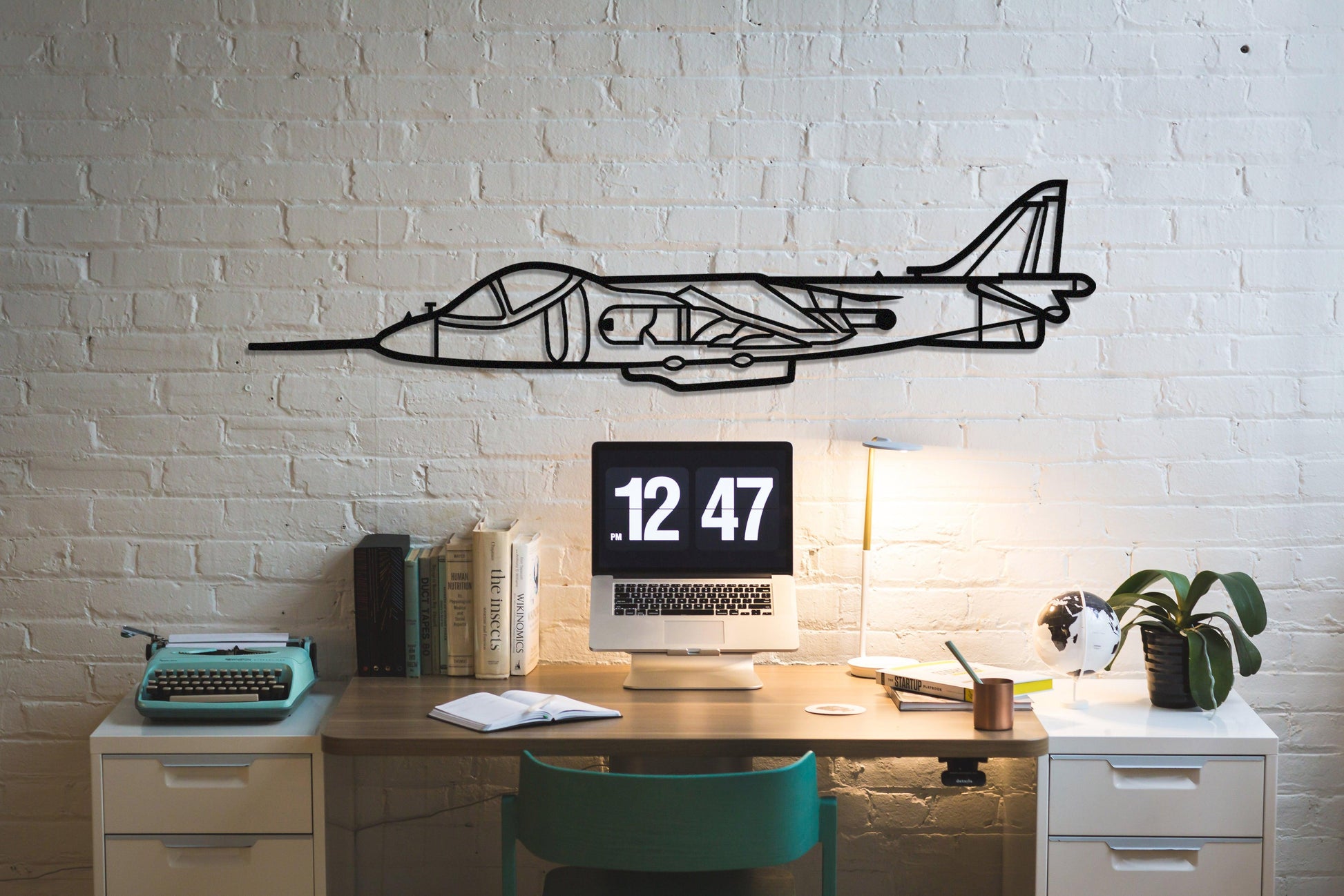 AV-8B Harrier Metal Aircraft Wall Art - Artifay Decor