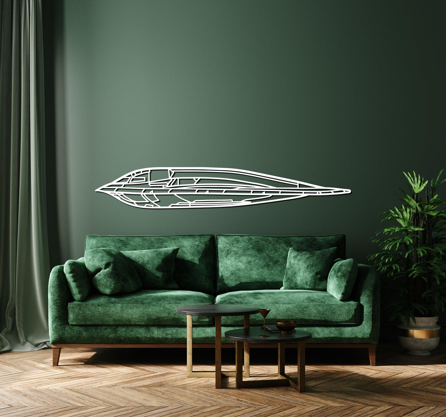 B-2 Spirit Bomber Aircraft Metal Wall Art - Artifay Decor