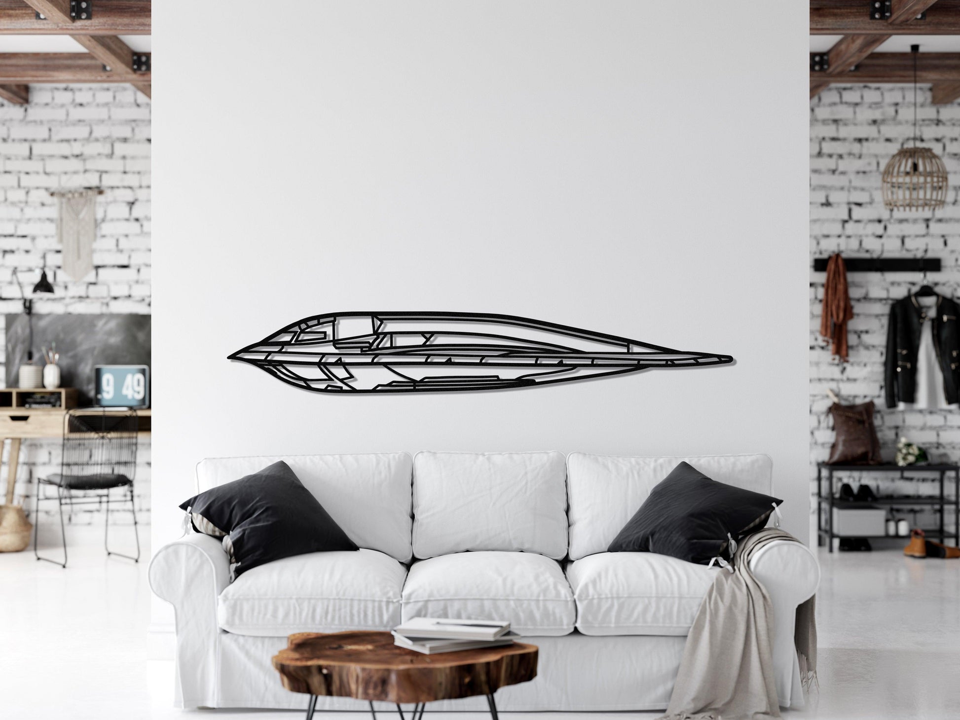 B-2 Spirit Bomber Aircraft Metal Wall Art - Artifay Decor