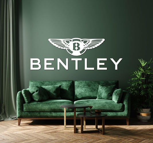 Bentley Metal Car Emblem - Artifay Decor