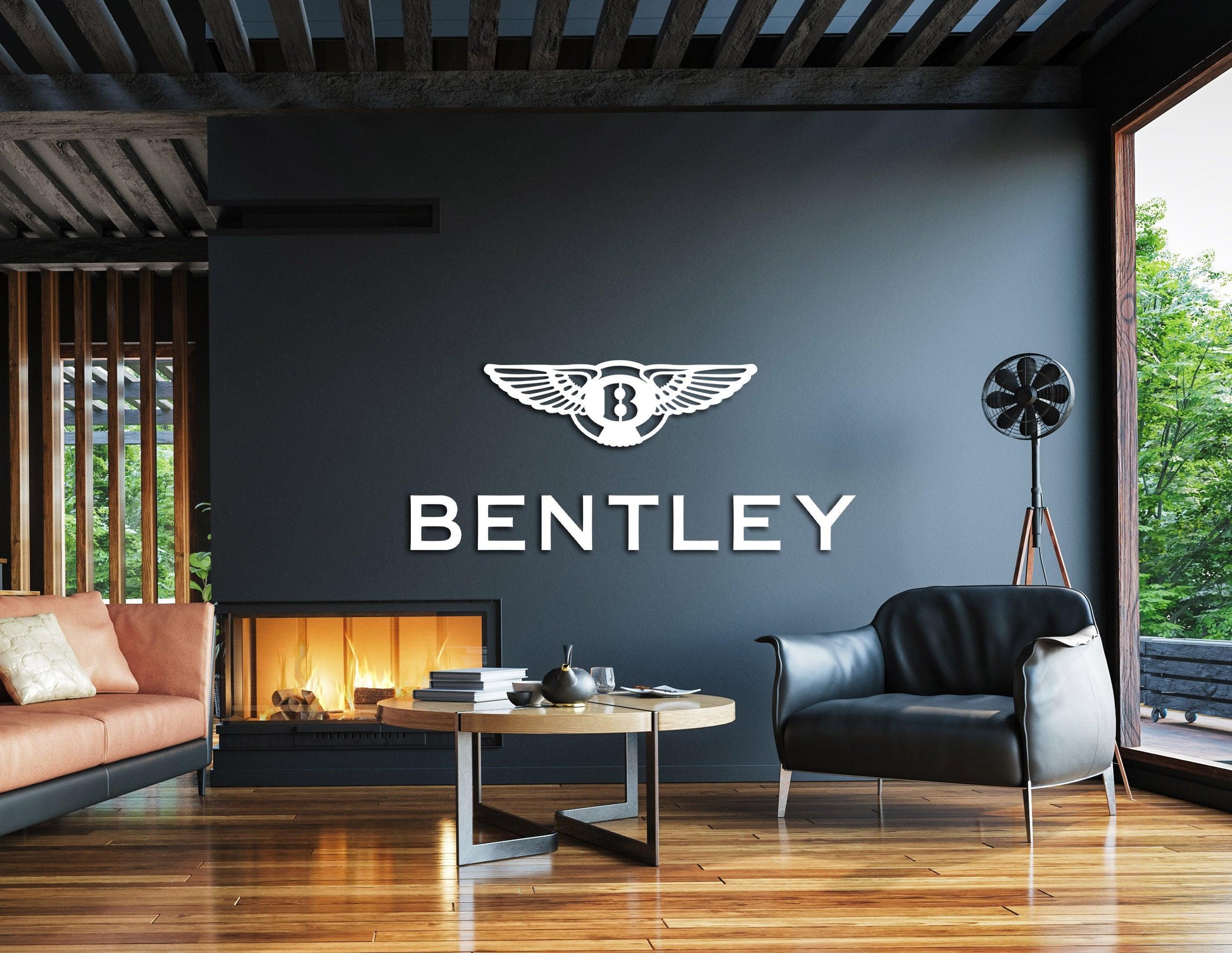 Bentley Metal Car Emblem - Artifay Decor