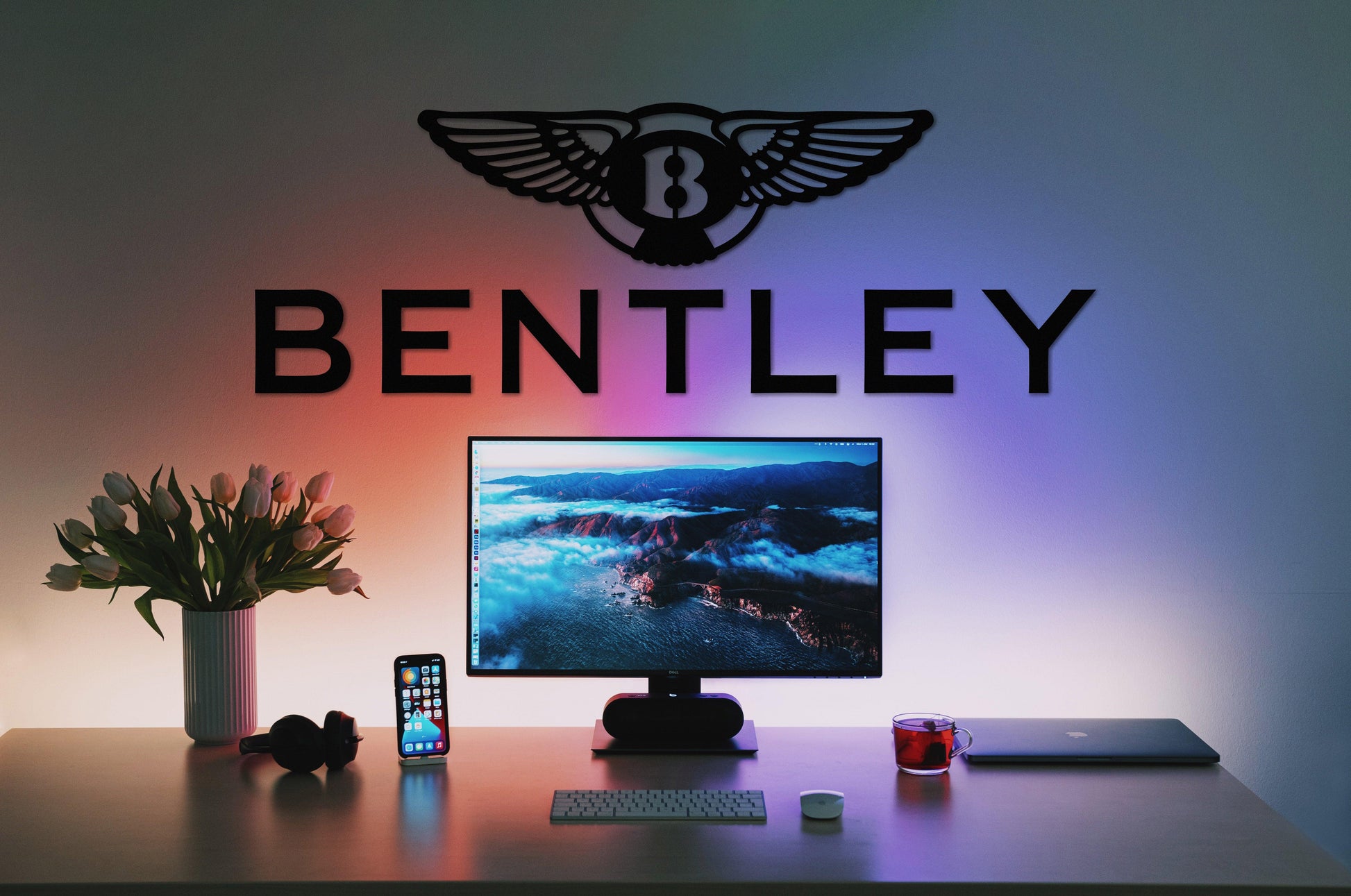 Bentley Metal Car Emblem - Artifay Decor