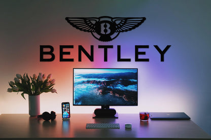 Bentley Metal Car Emblem - Artifay Decor