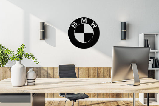 BMW Metal Car Emblem - Artifay Decor