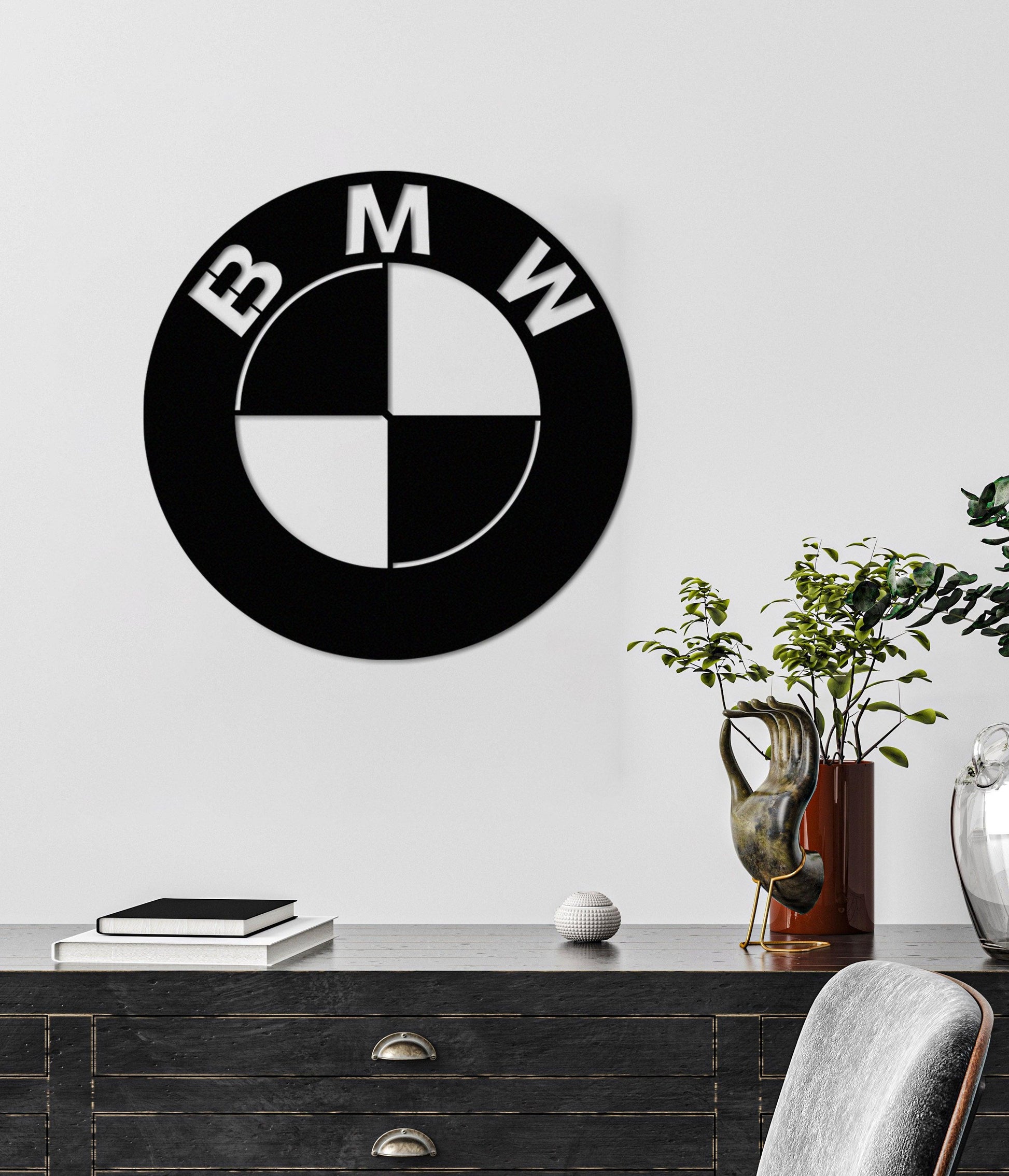 BMW Metal Car Emblem - Artifay Decor