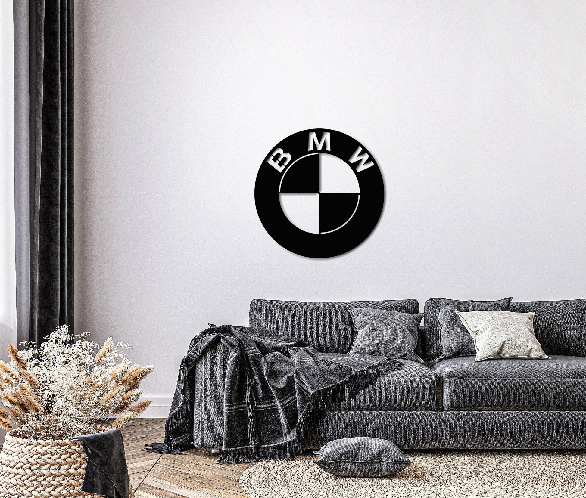 BMW Metal Car Emblem - Artifay Decor