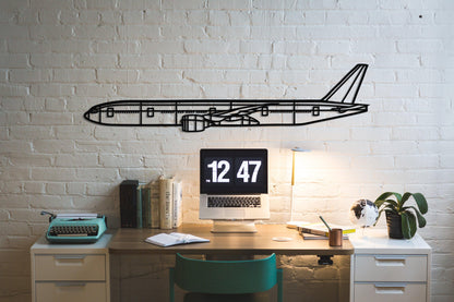 Boeing 777 Aircraft Metal Wall Art - Artifay Decor