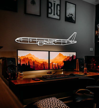 Boeing 777 Aircraft Metal Wall Art - Artifay Decor