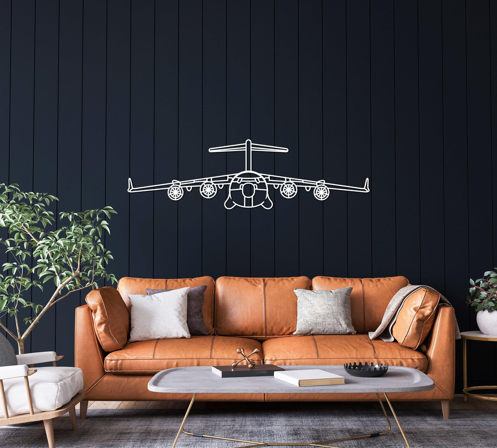 Boeing C17 Globemaster 3 Metal Wall Decor - Artifay Decor