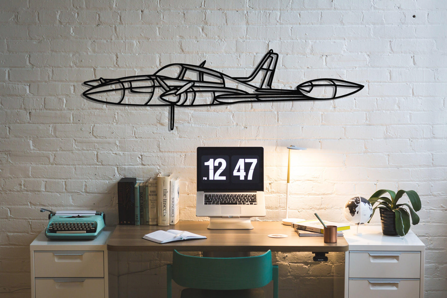 Cessna 310 R Metal Aircraft Wall Art - Artifay Decor