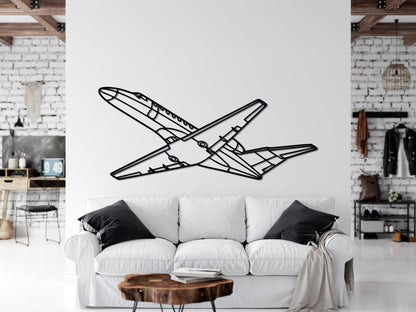 Cessna Citation CJ3 Metal Aircraft Wall Art - Artifay Decor