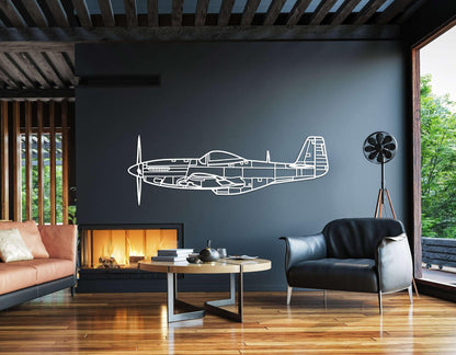 Custom Metal Aircraft Silhouette - Artifay Decor