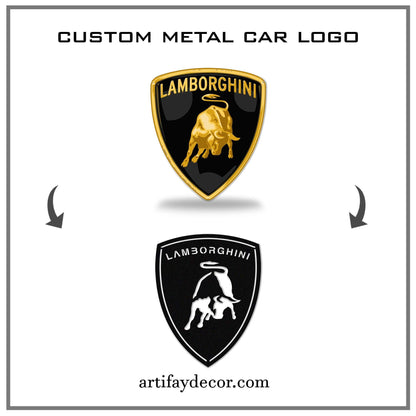 Custom Metal Car Emblem - Artifay Decor