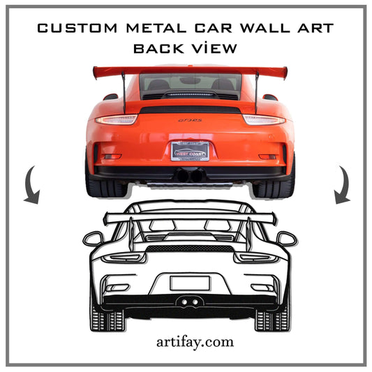 Custom-Metal-Car-Back-Wall-Art